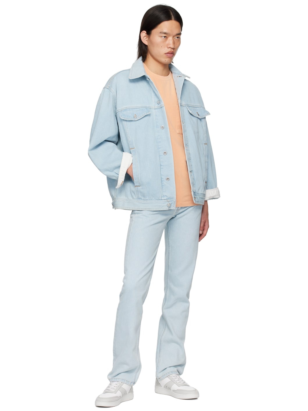 Blue New Standard Jeans - 4