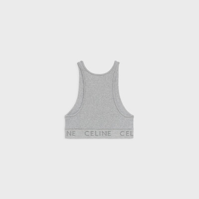 CELINE CELINE SPORTS BRA IN ATHLETIC KNIT outlook