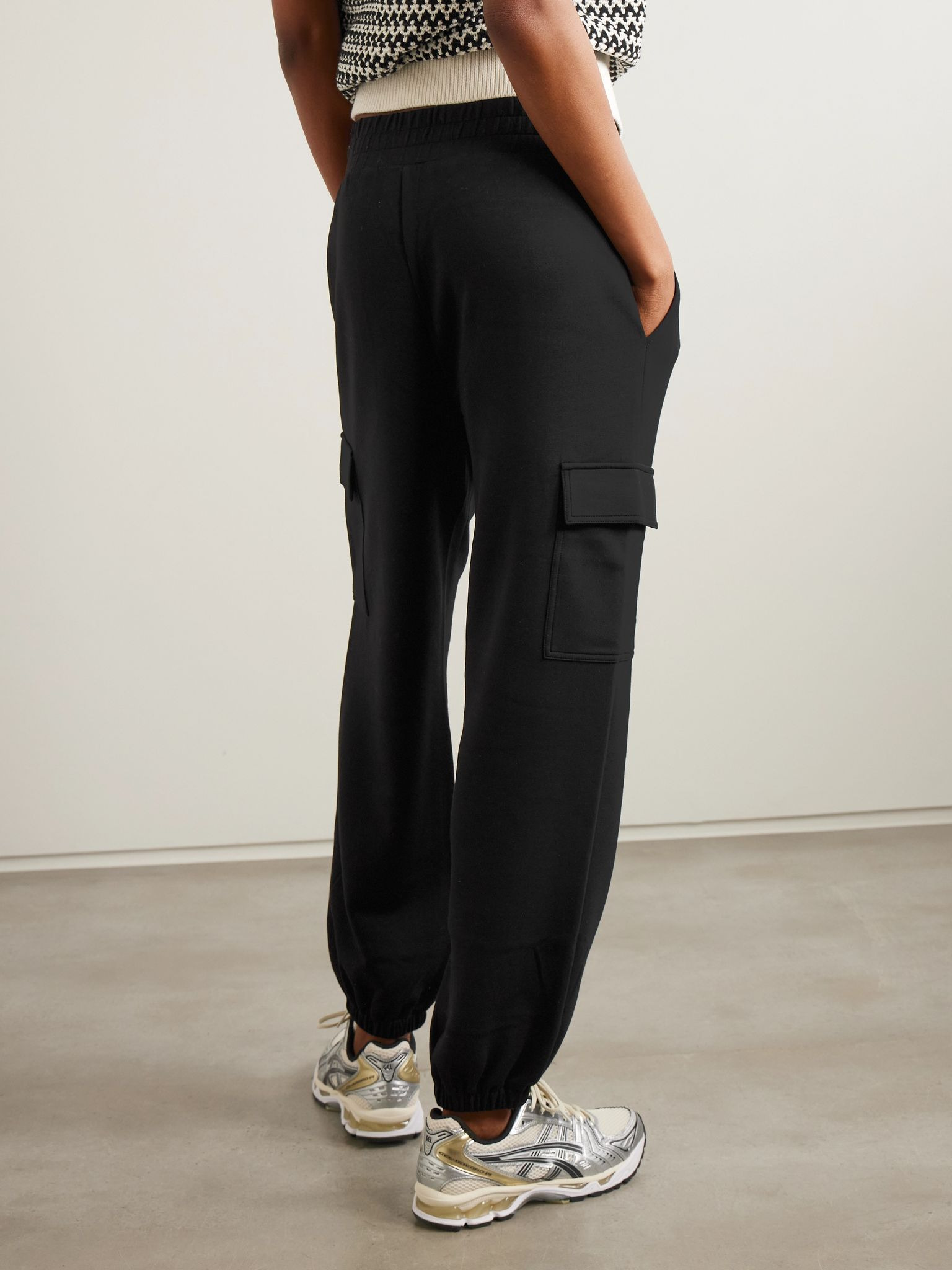 The Cargo DoubleSoft® track pants Black - 3