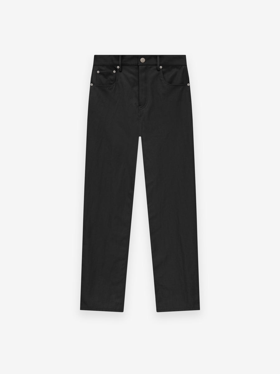 Textured Nylon 5-Pocket Pant - 1