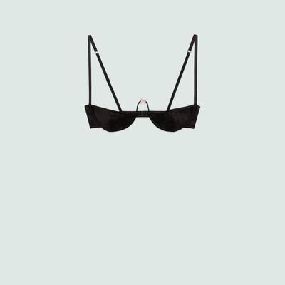 GUCCI Silk bra with bow outlook