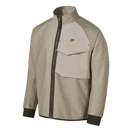 Men's Nike Sportswear Dri-FIT Tech Pack Moisture Conduction Quick Dry Casual Jacket Moon Lime DD6595 - 1