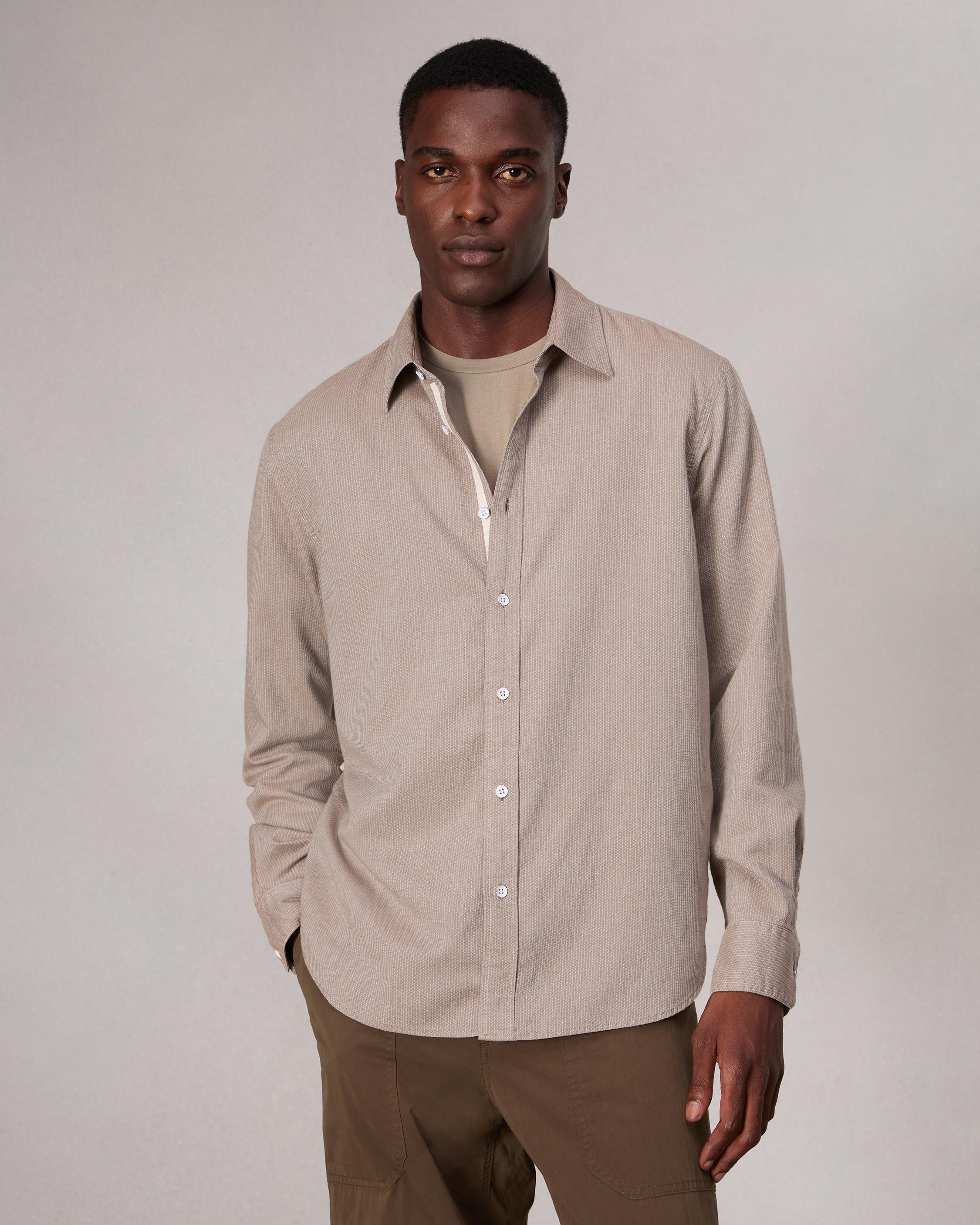 Finch Textured Striped Shirt - 2