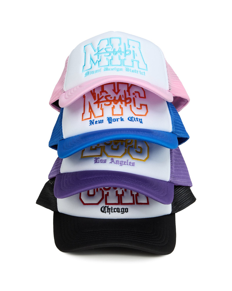 NYC AND THE STREETS TRUCKER CAP BLUE 4