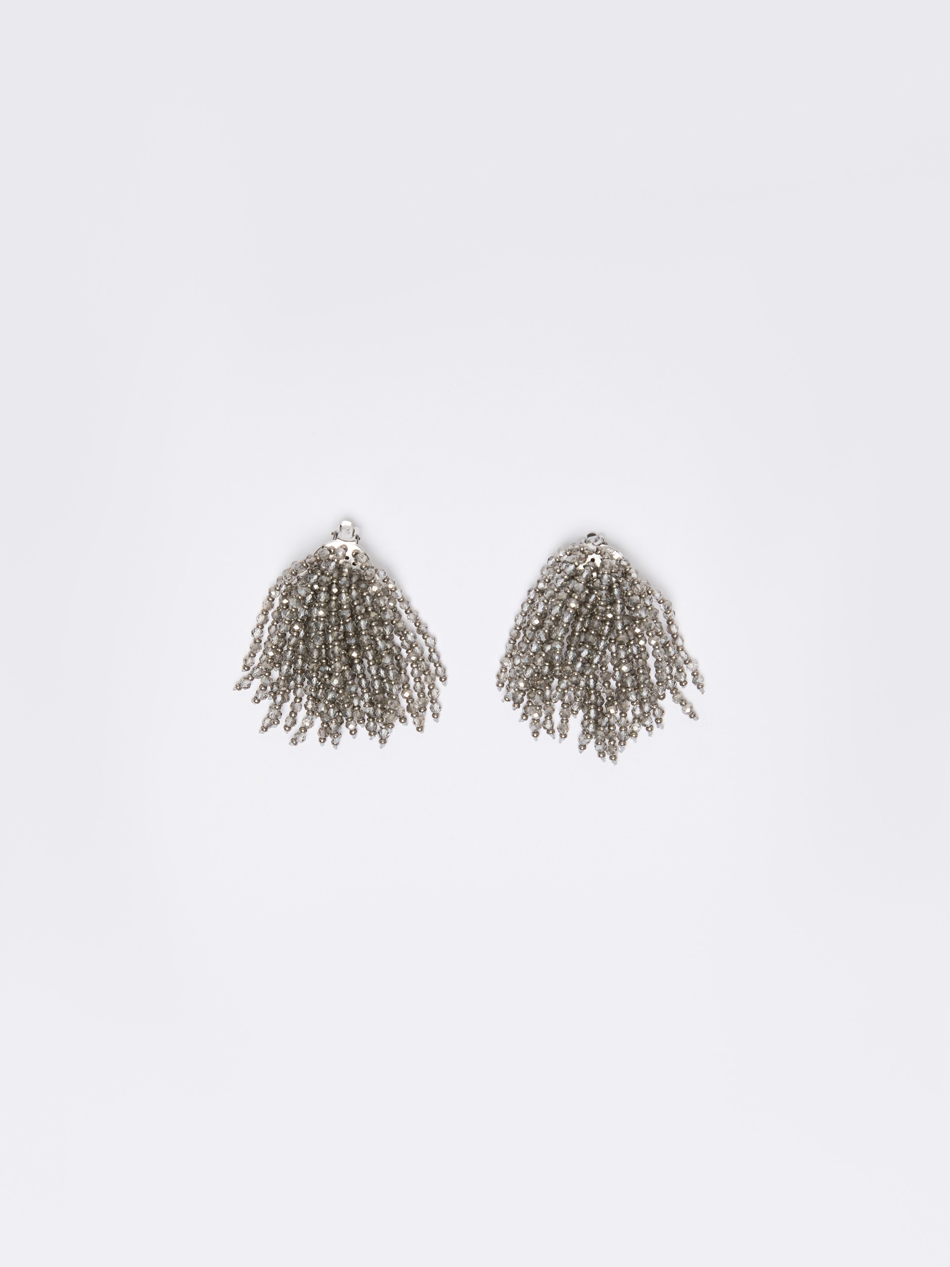 KAKI Cascade earrings with rhinestones - 1