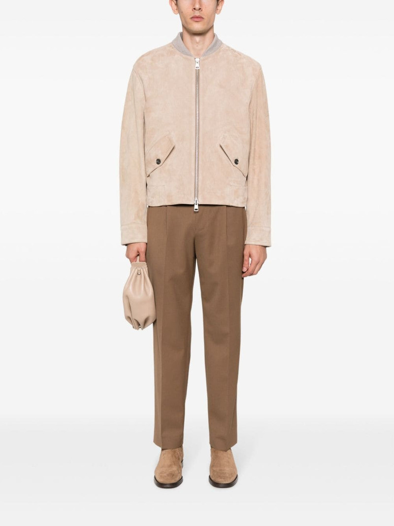 AMI Paris suede bomber jacket outlook