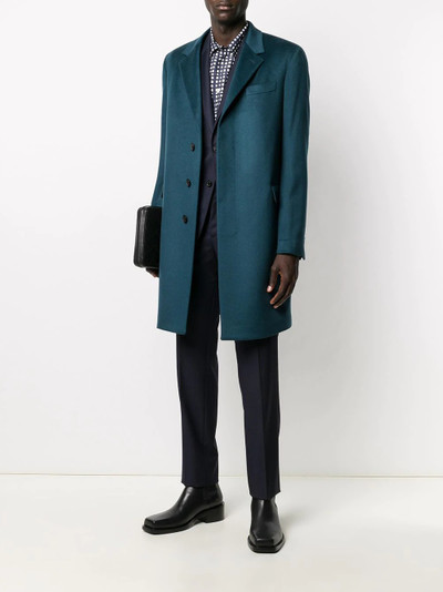 Paul Smith concealed-fastening coat outlook