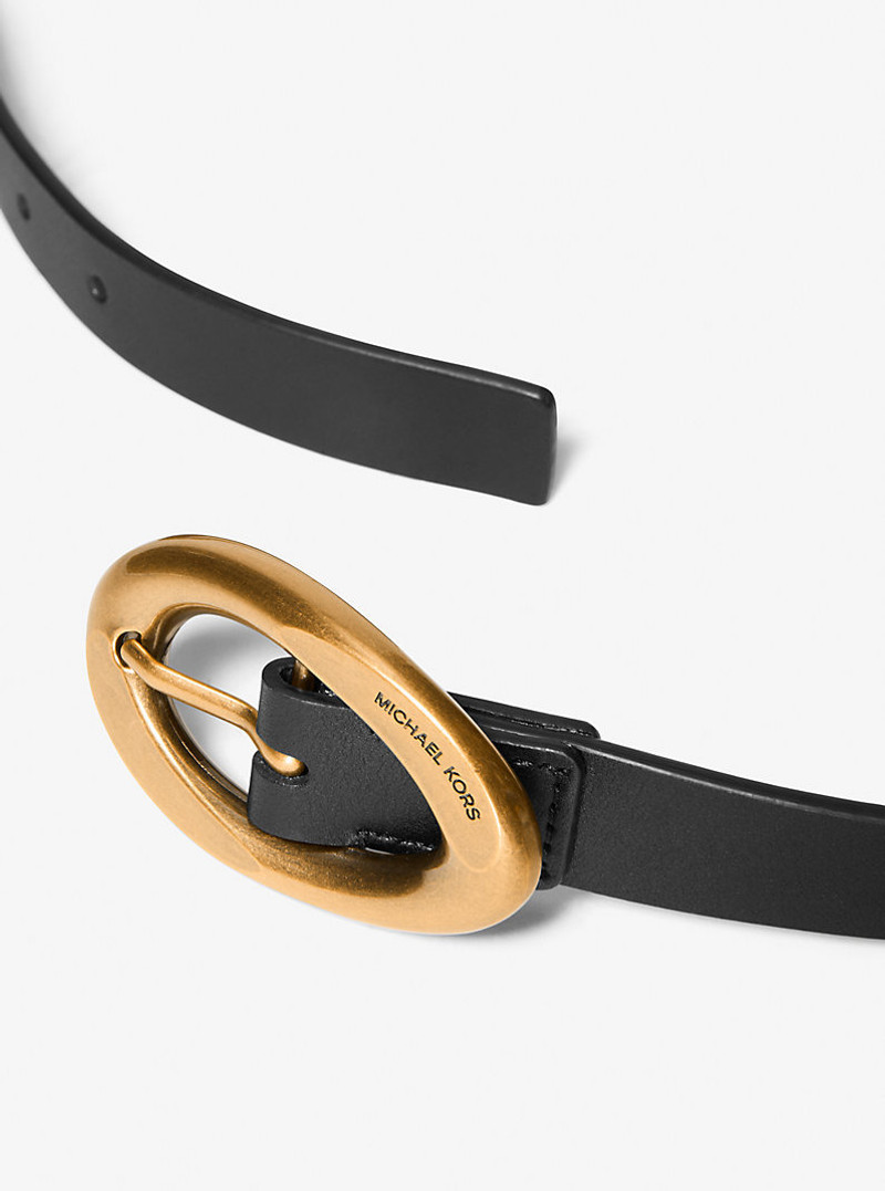 MICHAEL KORS Leather Belt outlook