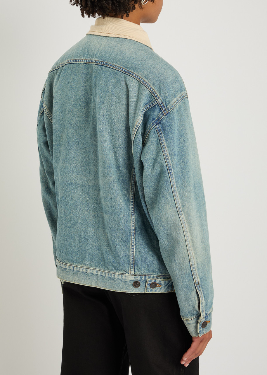 The Row Jorelle Panelled Denim Jacket - 3