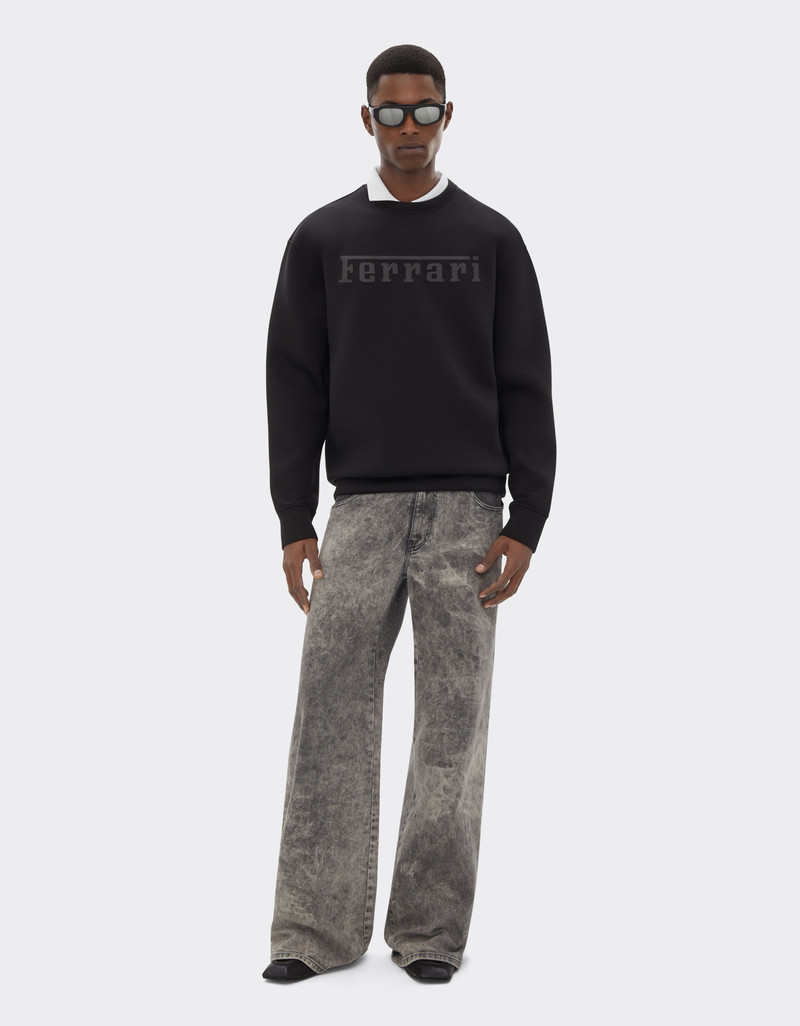 Ferrari Scuba sweatshirt with Ferrari logo outlook