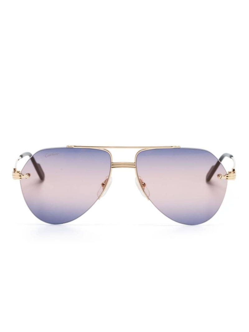 PremiÃ¨re pilot-frame sunglasses 1