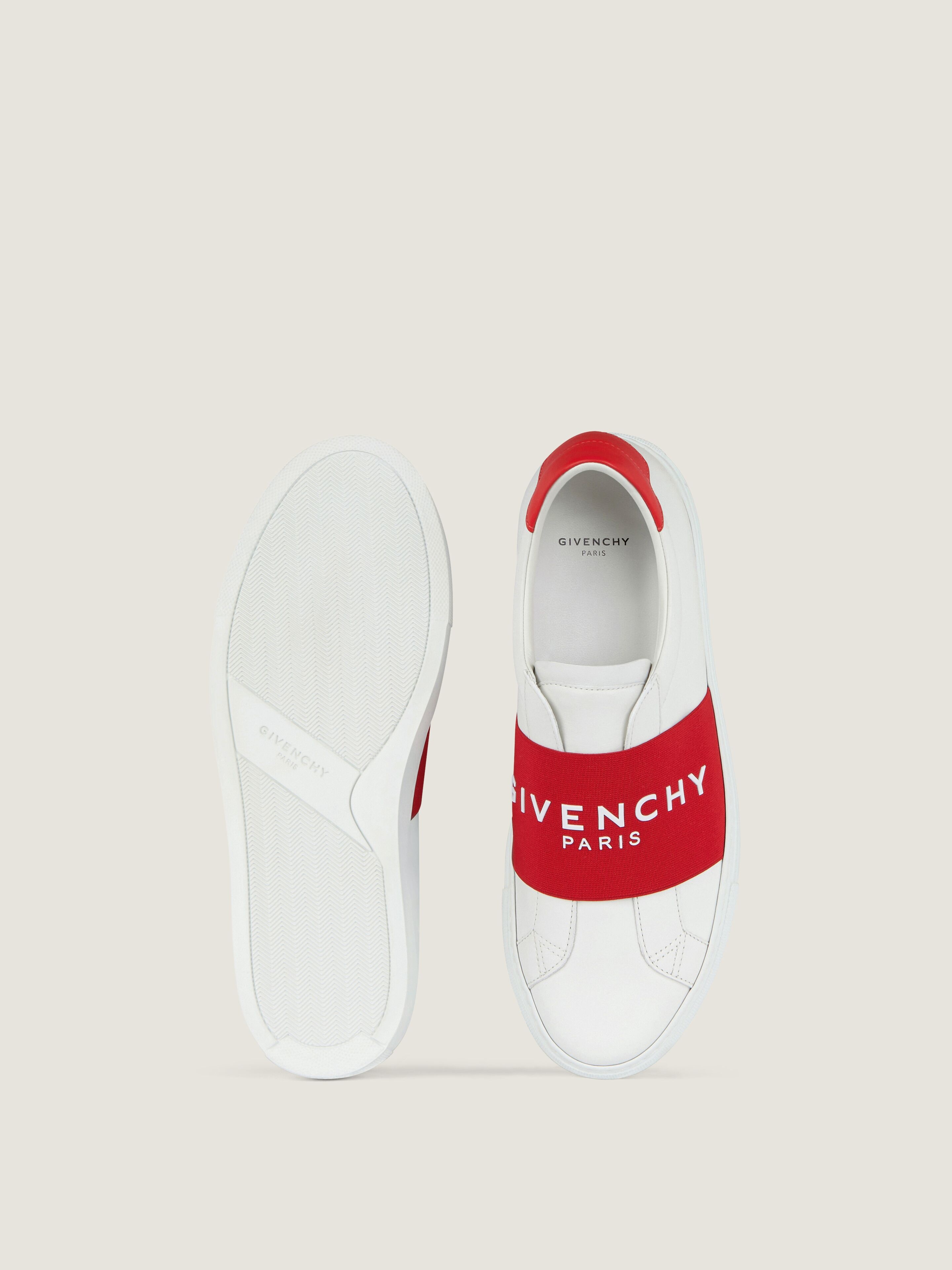 URBAN STREET SNEAKERS IN LEATHER WITH ELASTIC BAND - 4