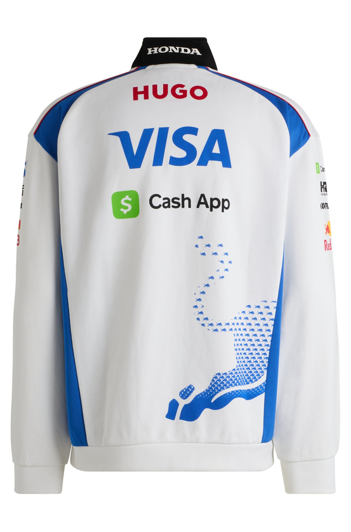 HUGO X VCARB FANWEAR SWEATSHIRT WITH DEGRADÉ BULL GRAPHIC - 6