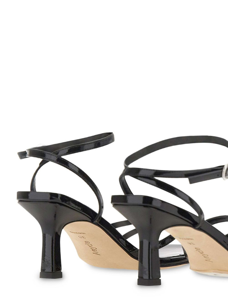 criss-cross strap sandals 6
