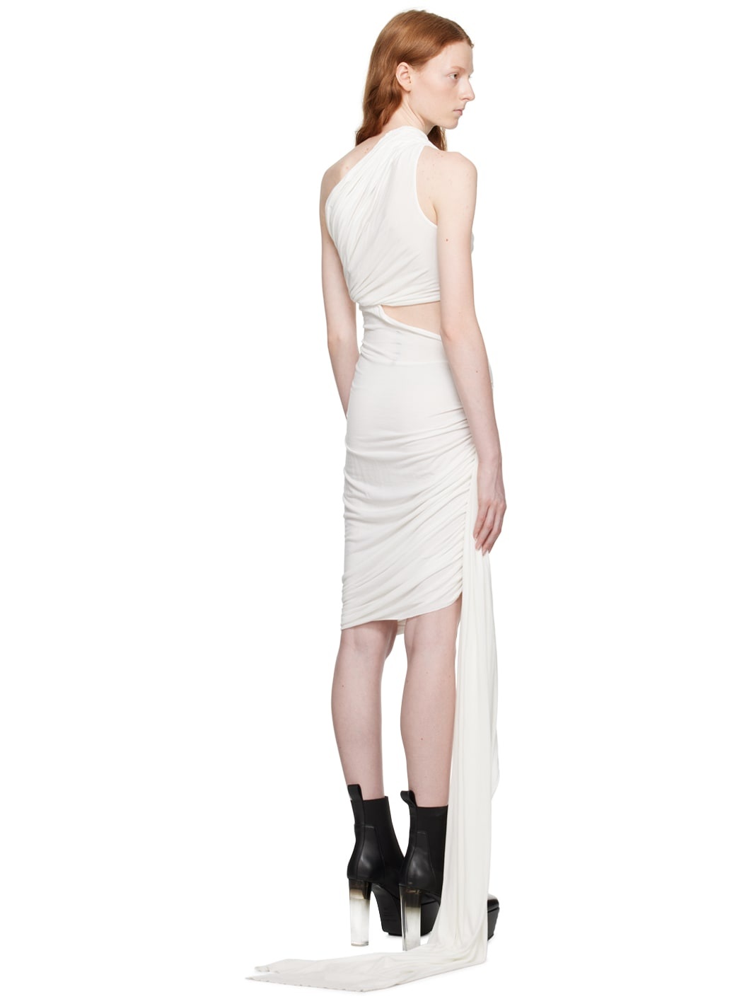 White Ophelia Minidress - 3