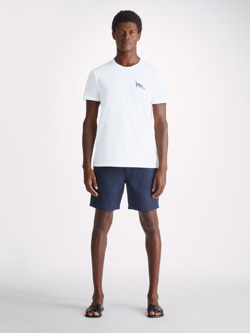 Men's T-Shirt Ripley 16 Pima Cotton White - 3
