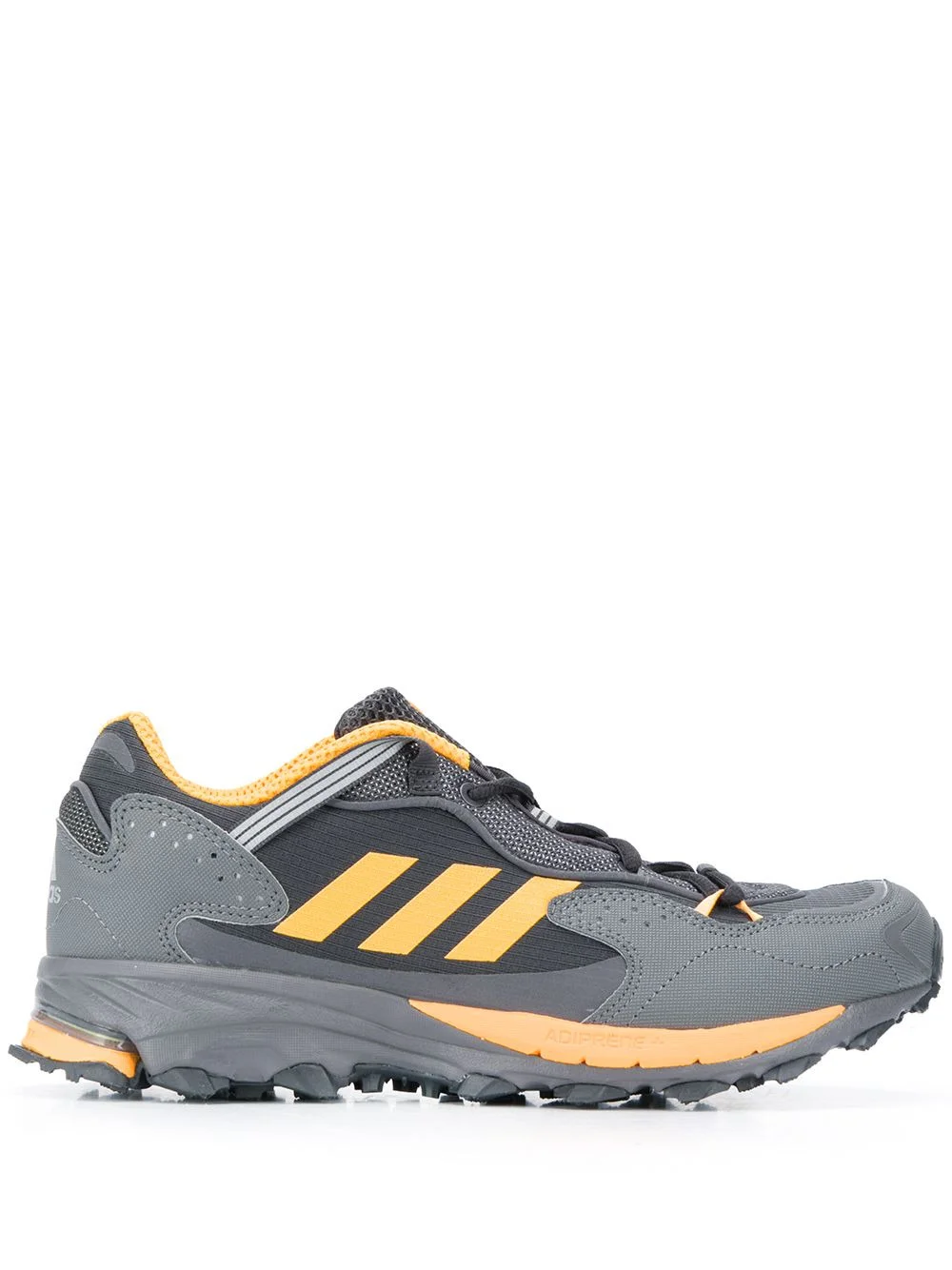 panelled low-top sneakers - 1