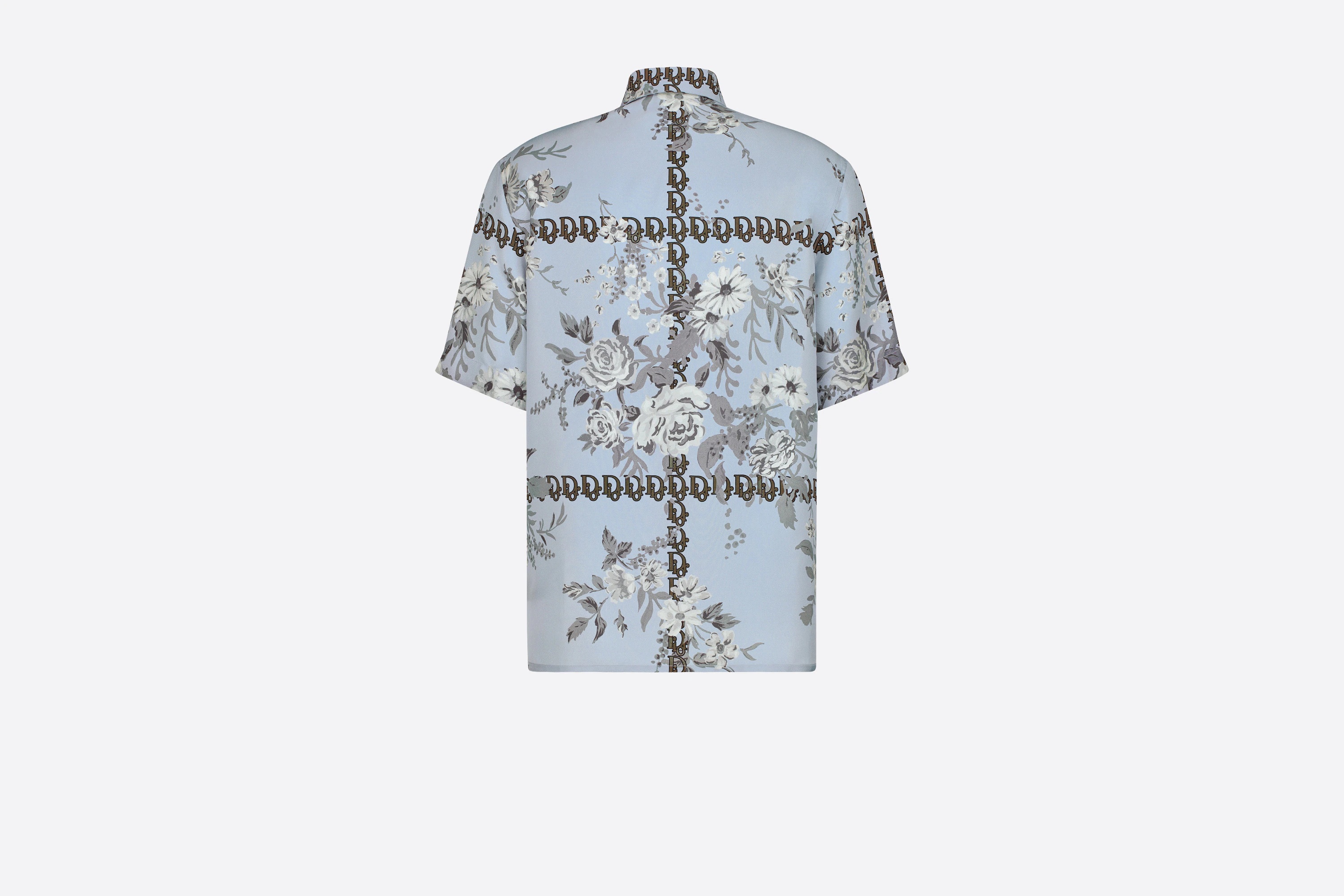 Dior Oblique Floral Short-Sleeved Shirt - 2