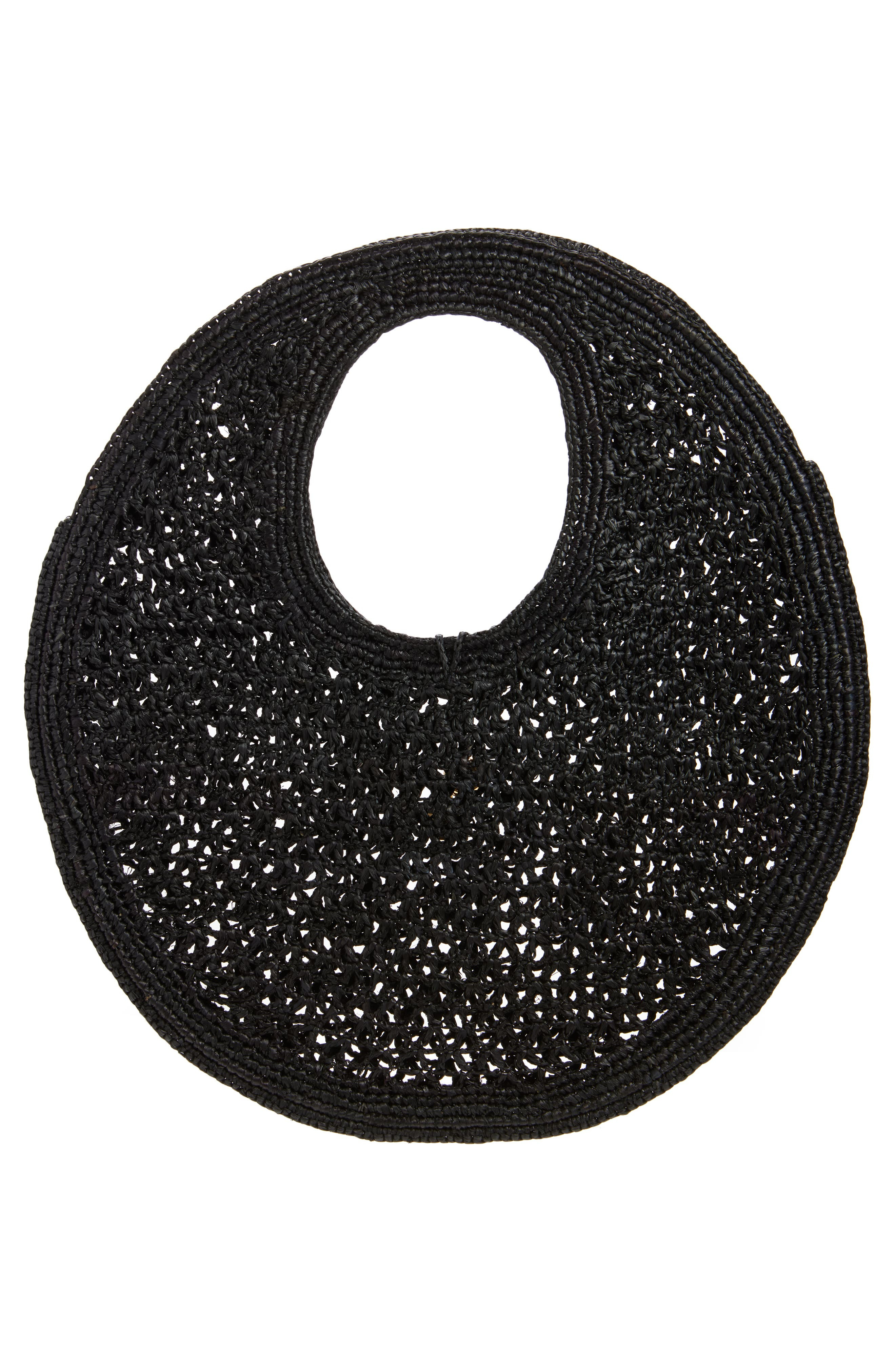 Jacquemus Le Spiaggia Round Bag in Black at Nordstrom - 4