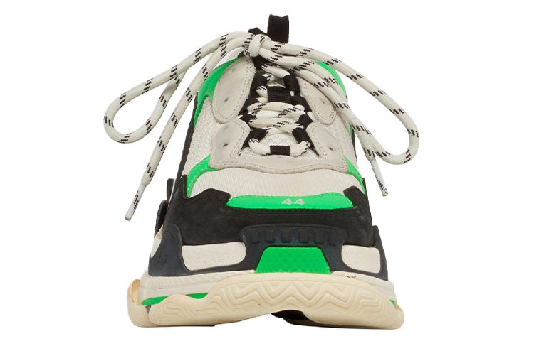 Balenciaga Triple S Sneaker 'White Green Fluo' 536737W09O69063 - 3