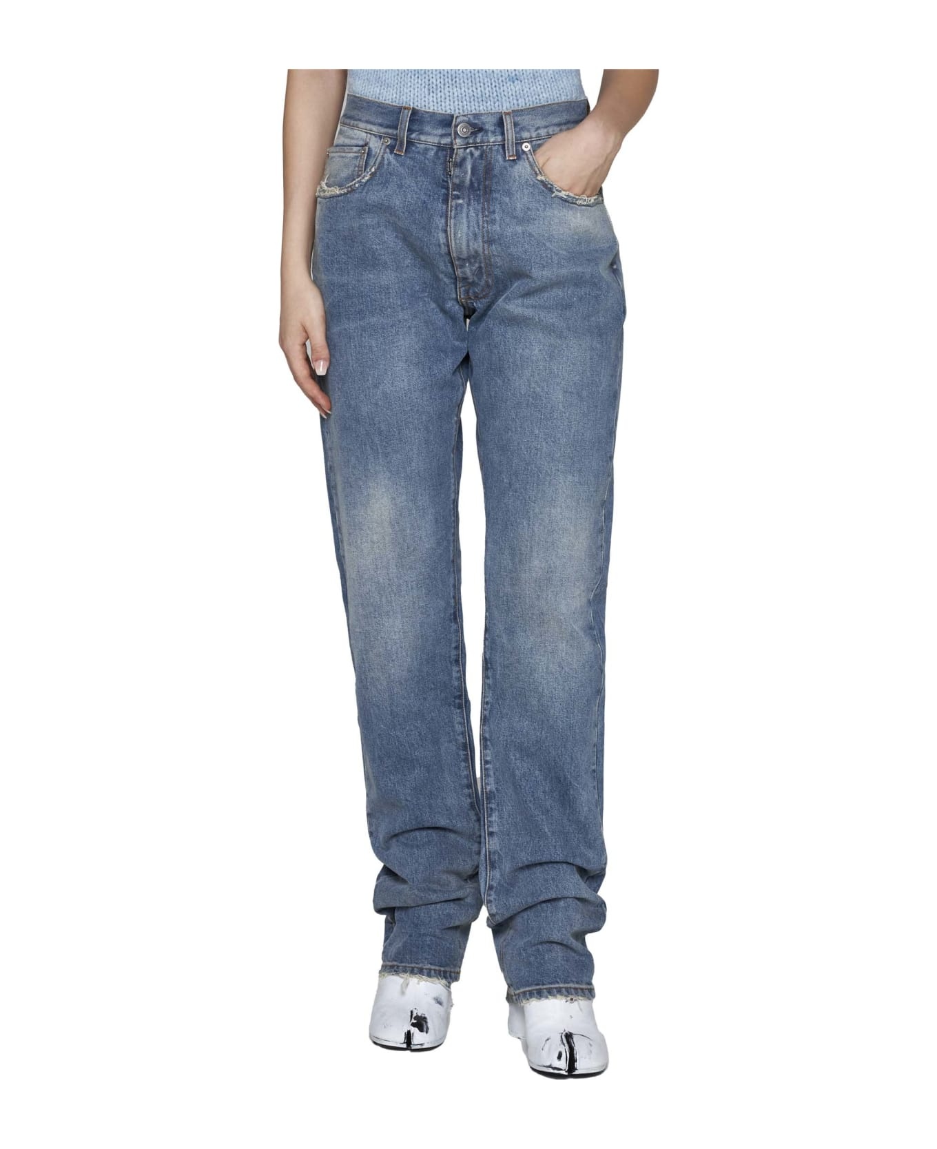 Straight Leg Jeans - 3