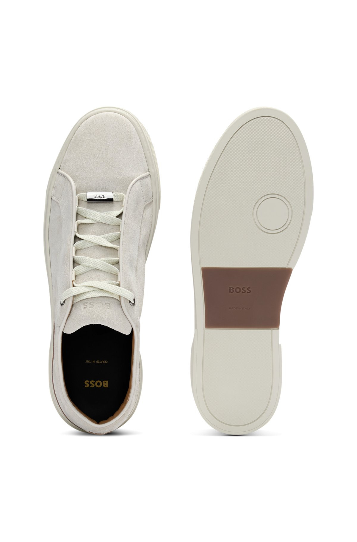 GARY LOW-TOP TRAINERS IN SUEDE - 4