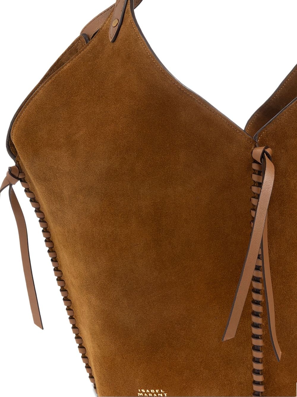 leather tote bag - 6