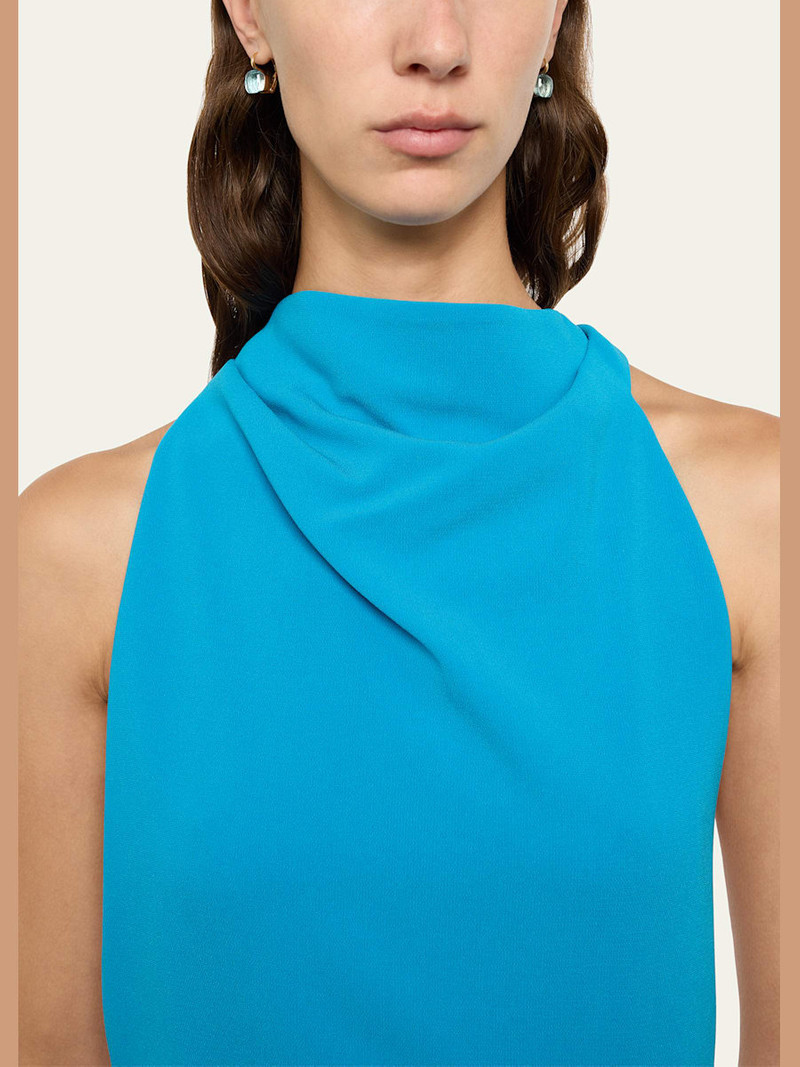 Pomellato Nudo 18K Gold Classic Earring with Sky Blue Topaz outlook