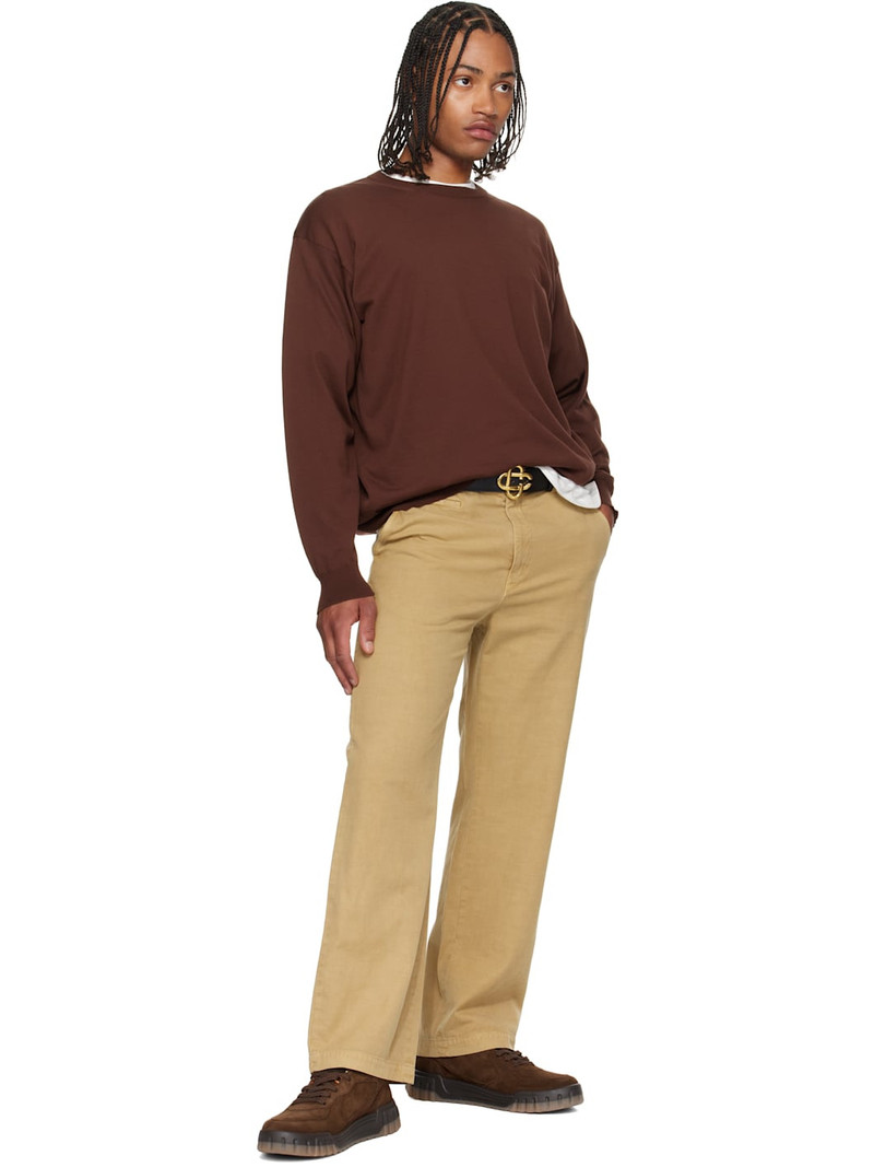 CASABLANCA Black CC Logo Buckle Belt outlook