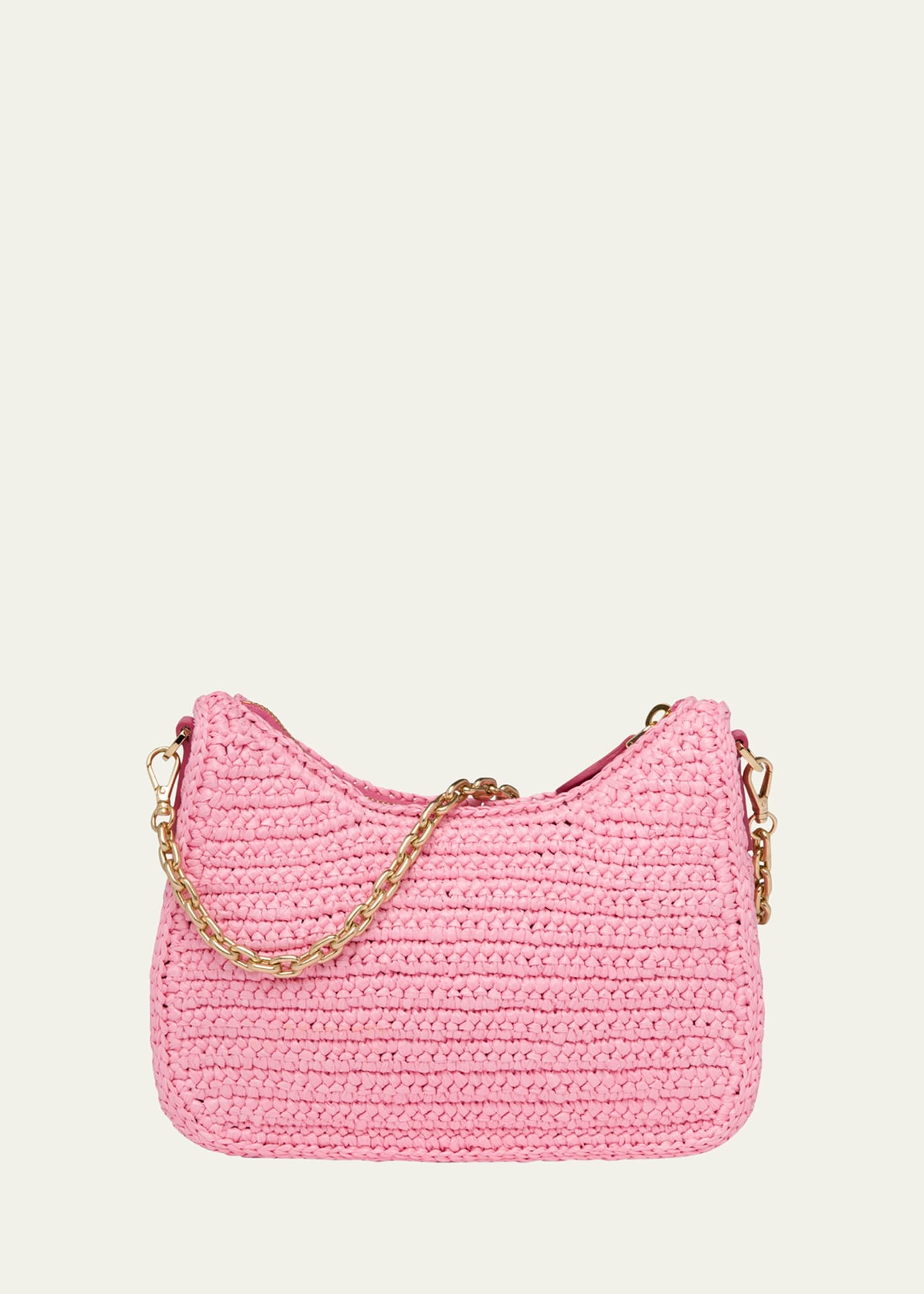 Re-Edition 2005 Raffia Chain Shoulder Bag - 3