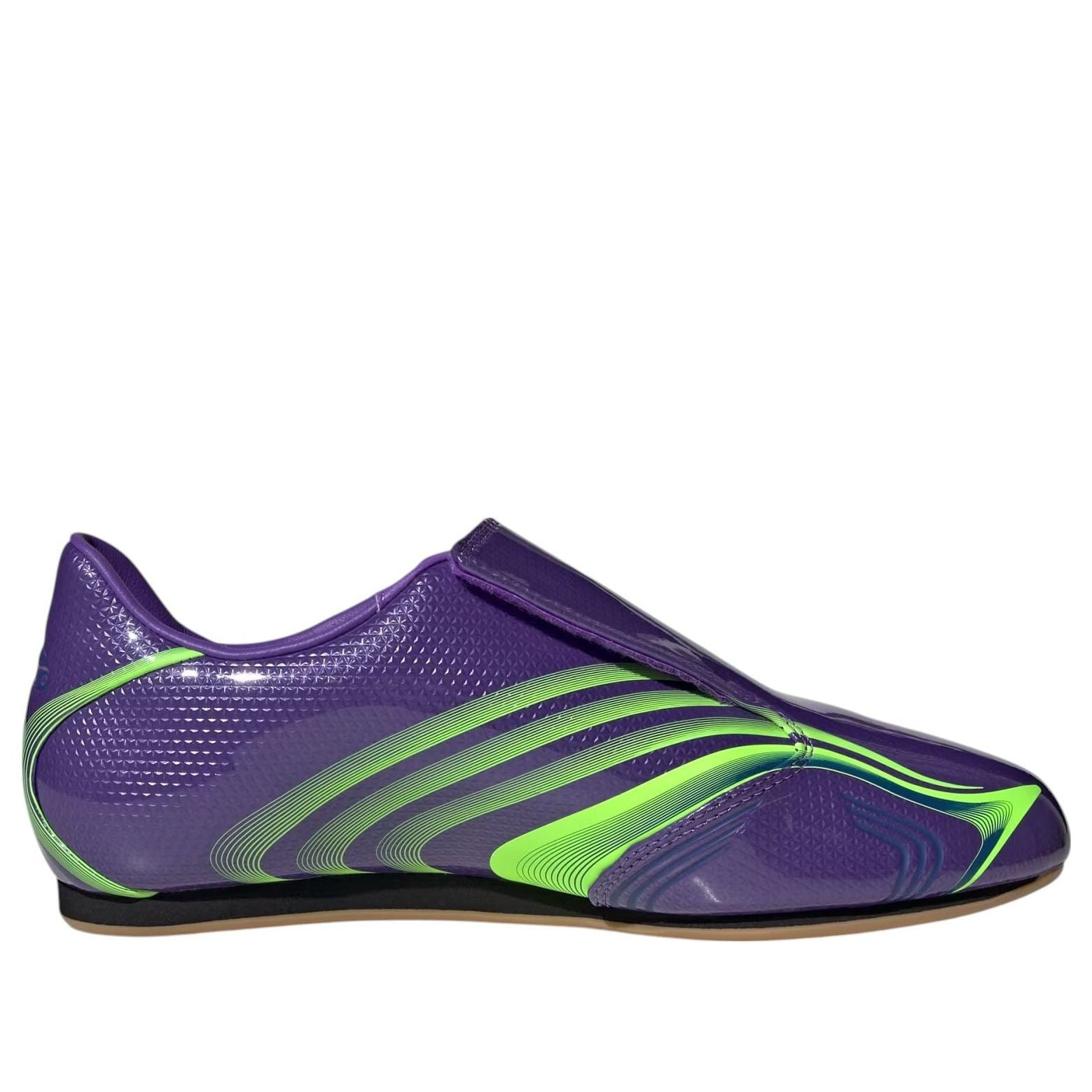 (WMNS) adidas Taekwondo F50 'Purple Rush Lucid Lemon' JR6025 - 2