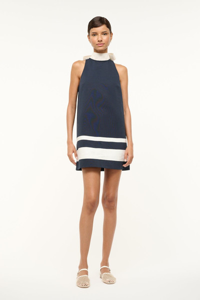 STAUD STAUD FINN DRESS NAVY IVORY outlook