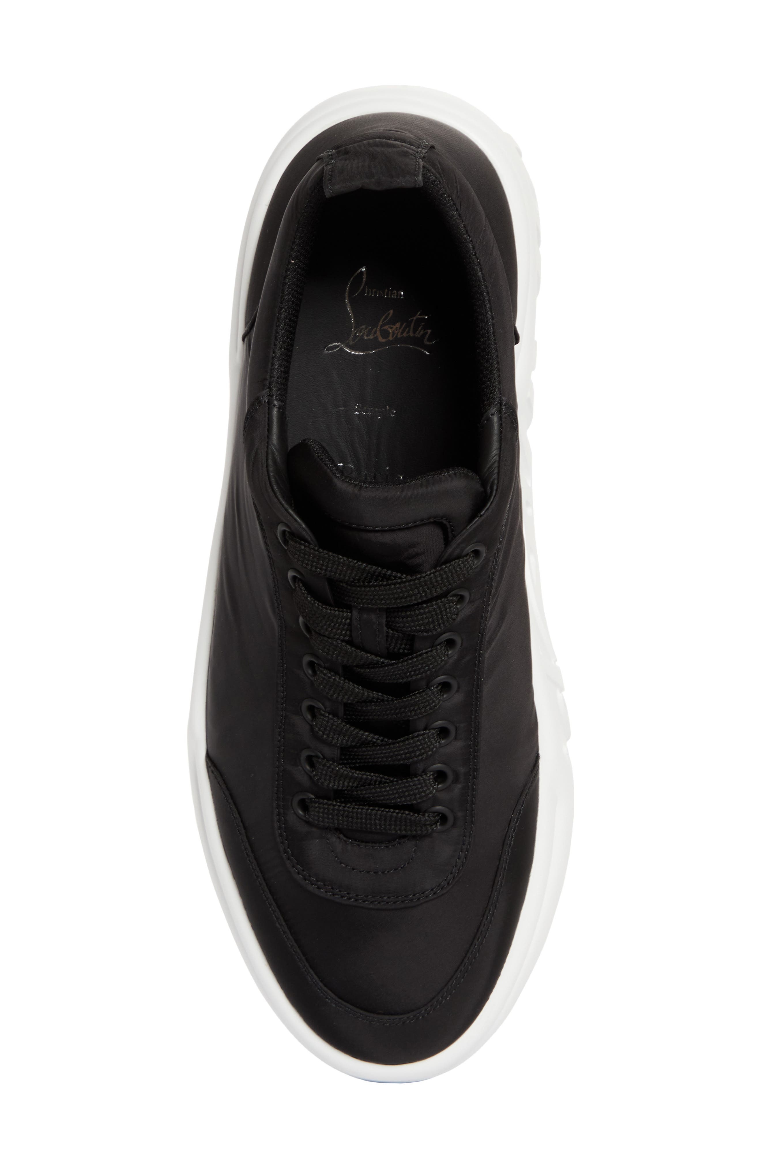 Christian Louboutin Choukario Platform Sneaker in Black at Nordstrom - 5
