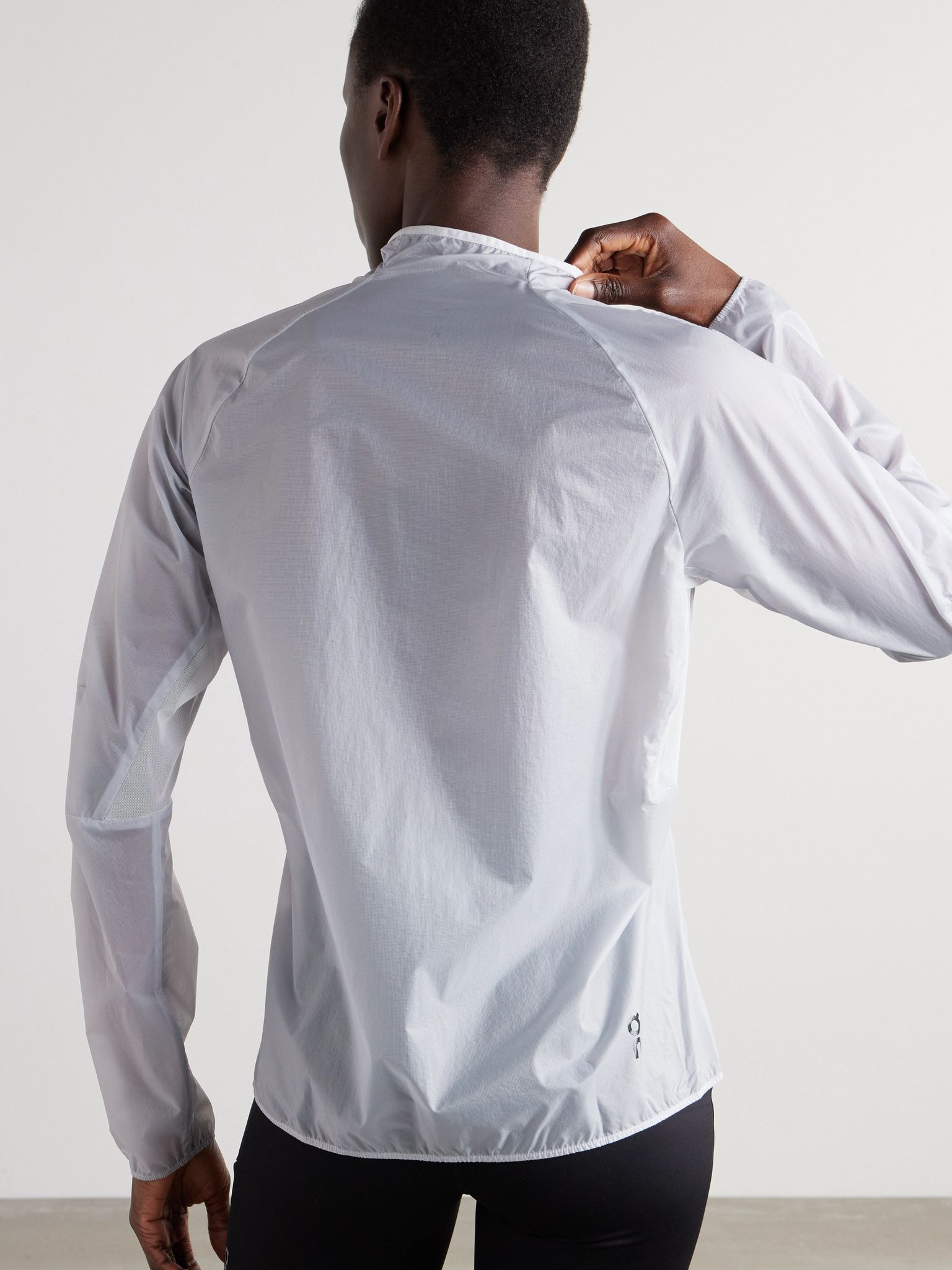 Zero shell jacket Light gray - 4