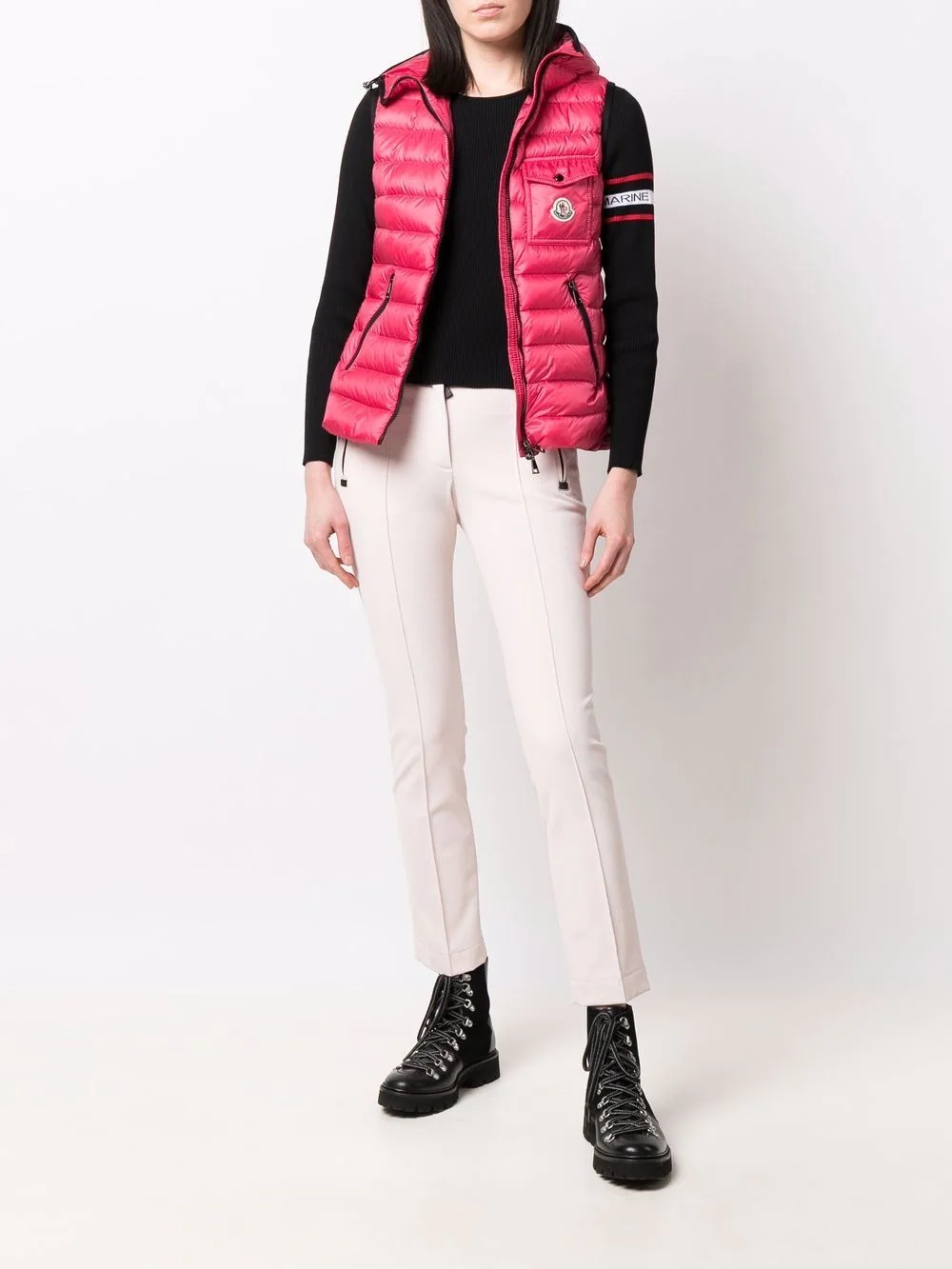 Glyco padded sleeveless gilet - 2
