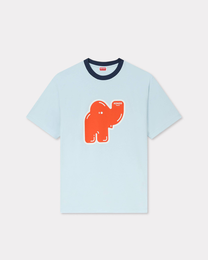'KENZO Elephant Logo' T-shirt in cotton 1