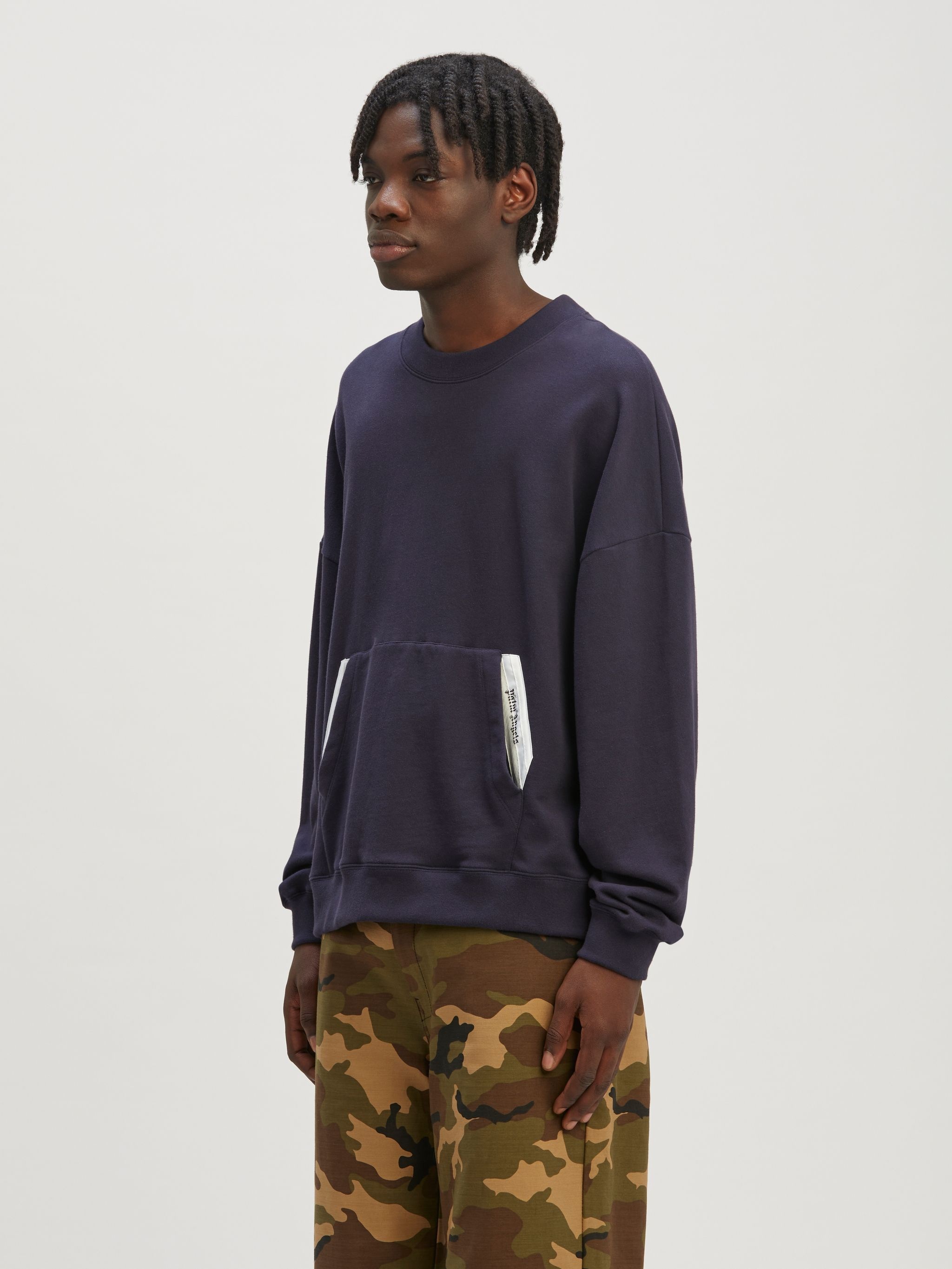 Sartorial Tape Pocket Crewneck - 4