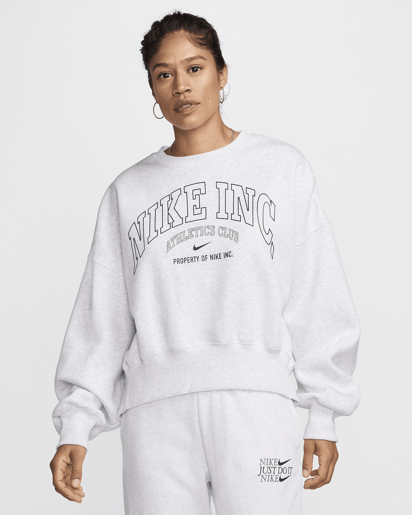 Nike Sportswear Phoenix Fleece Women's Over-Oversized Crew-Neck Sweatshirt - 1