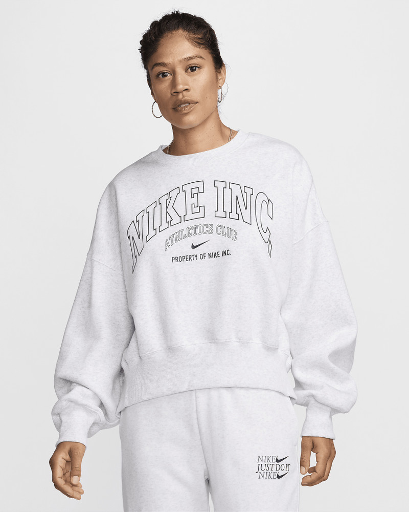 Nike Sportswear Phoenix Fleece Women's Over-Oversized Crew-Neck Sweatshirt 1