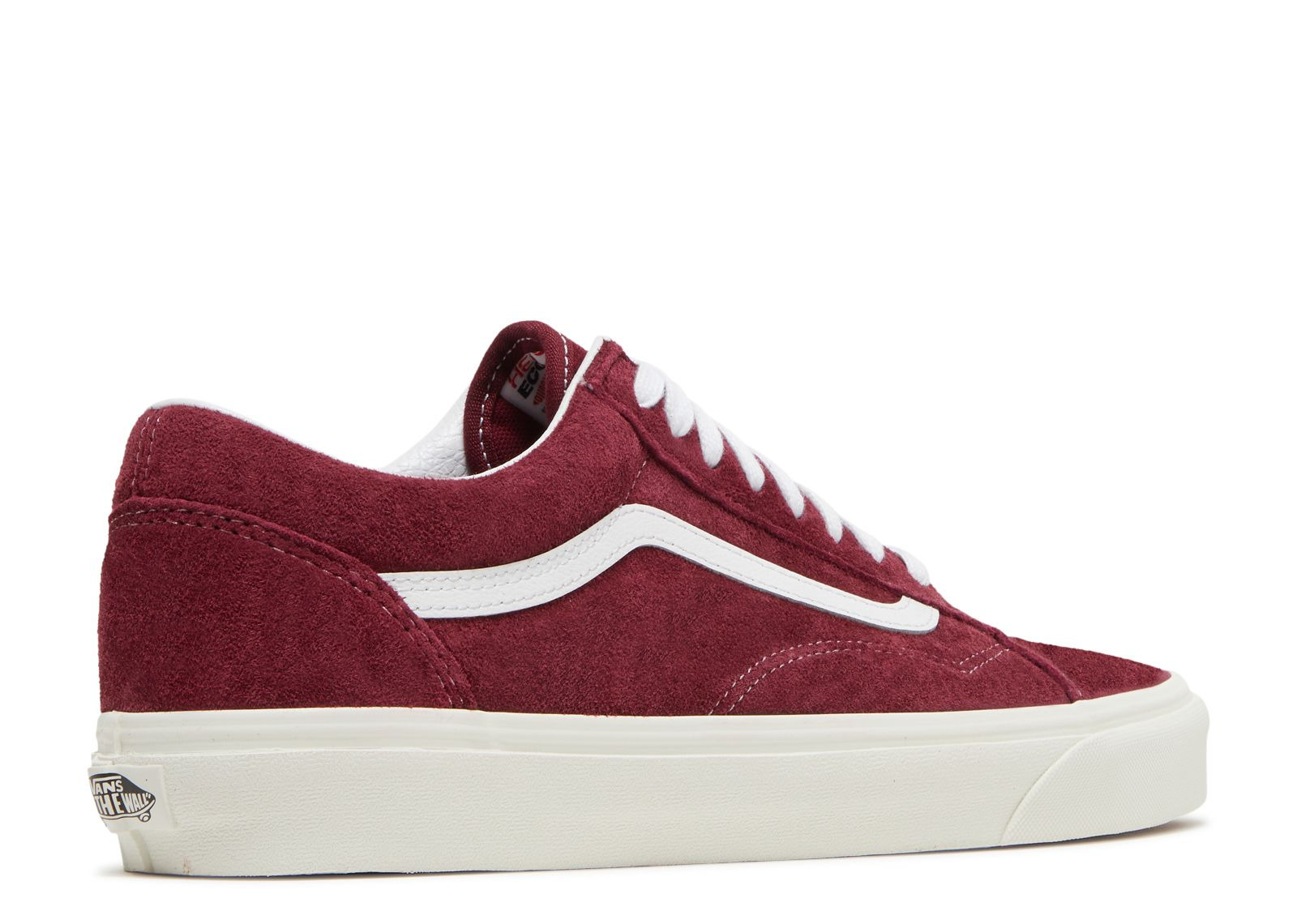 OLD SKOOL 'PIG SUEDE - POMEGRANATE' - 3