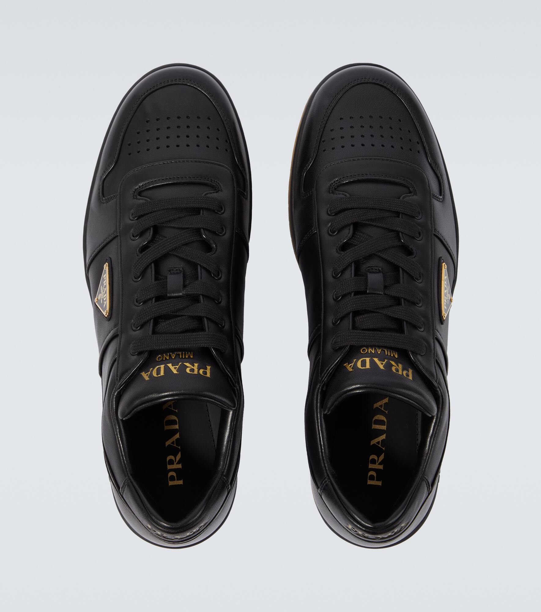 Downtown leather sneakers - 4