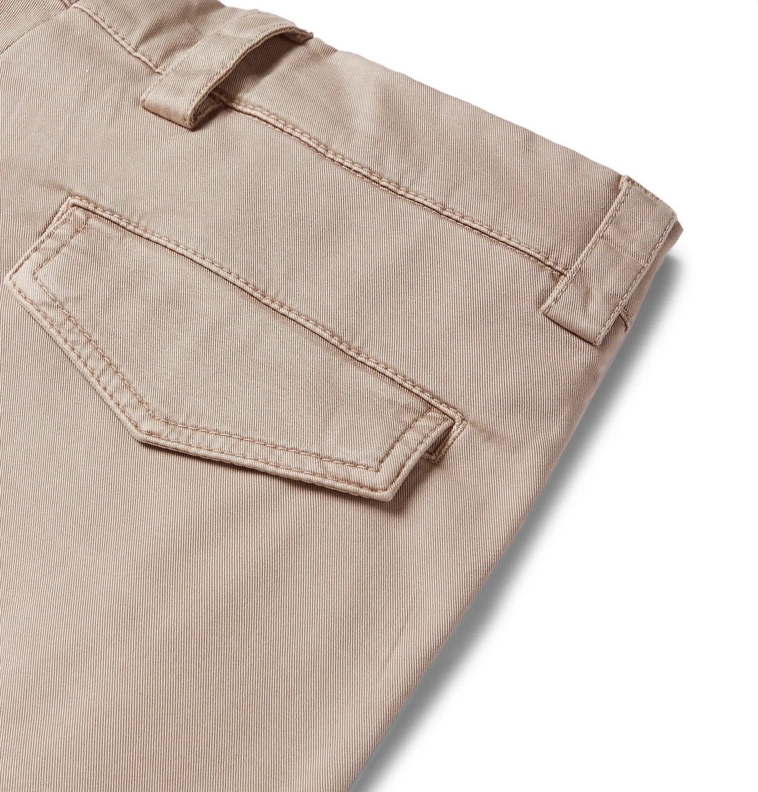 Slim-Fit Stretch-Cotton Twill Cargo Trousers - 5