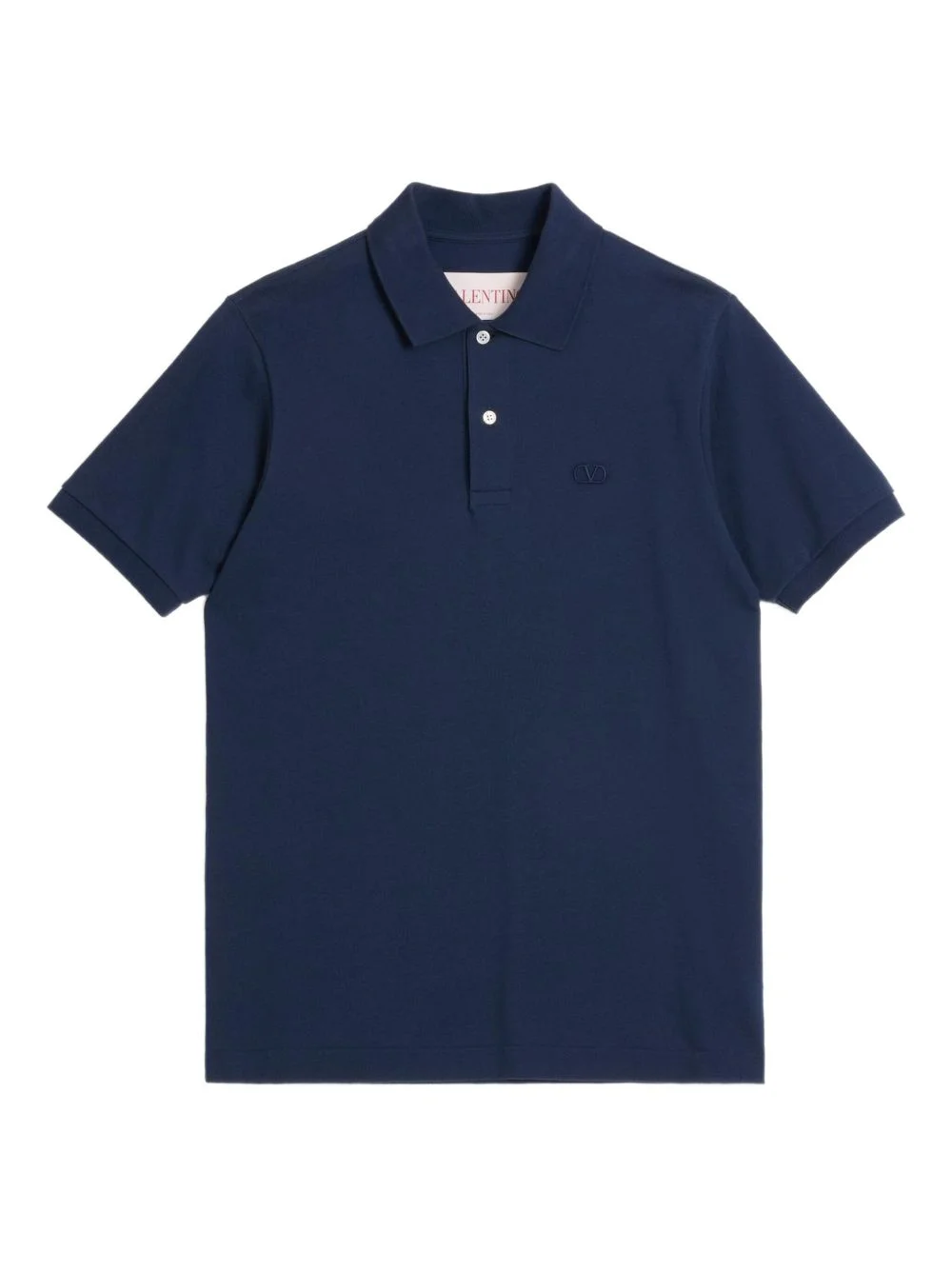 VLogo Signature cotton polo shirt - 1