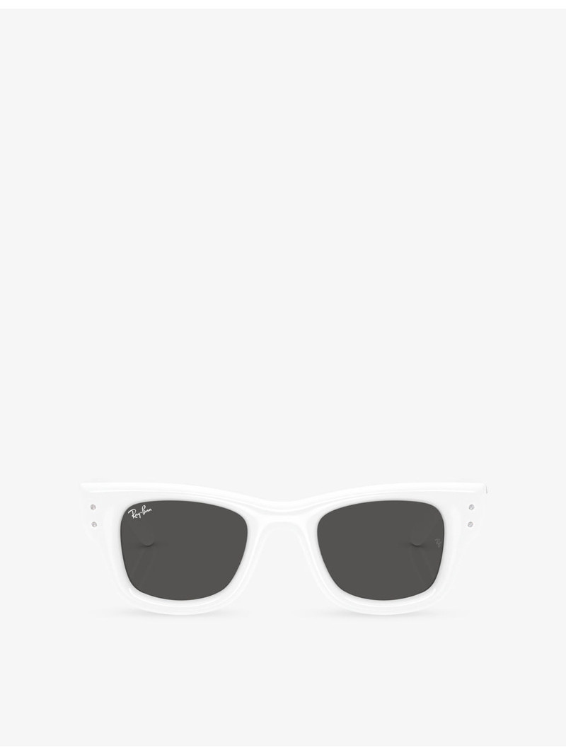 RB4940B Wayfarer Puffer Square-Frame Acetate Sunglasses 1
