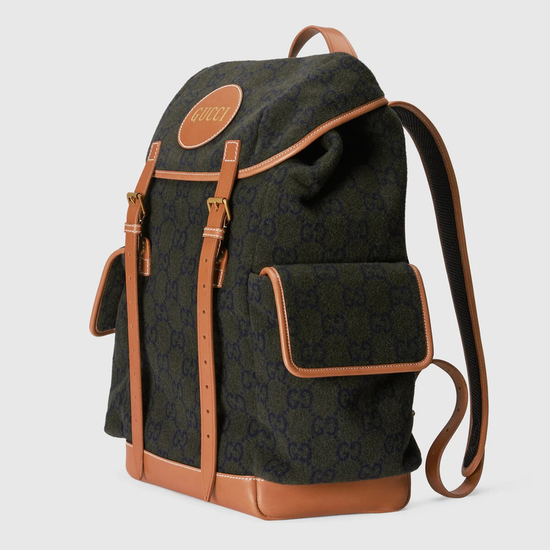 GUCCI Backpack with Gucci Script logo outlook