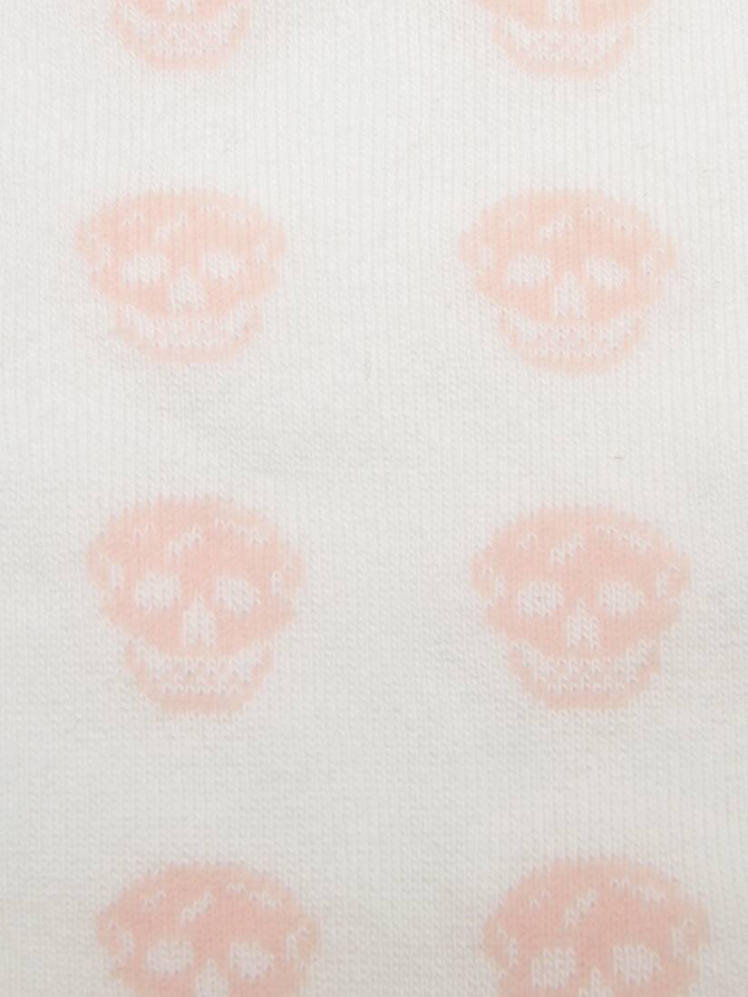 Short Skull Socks in Off White - 2