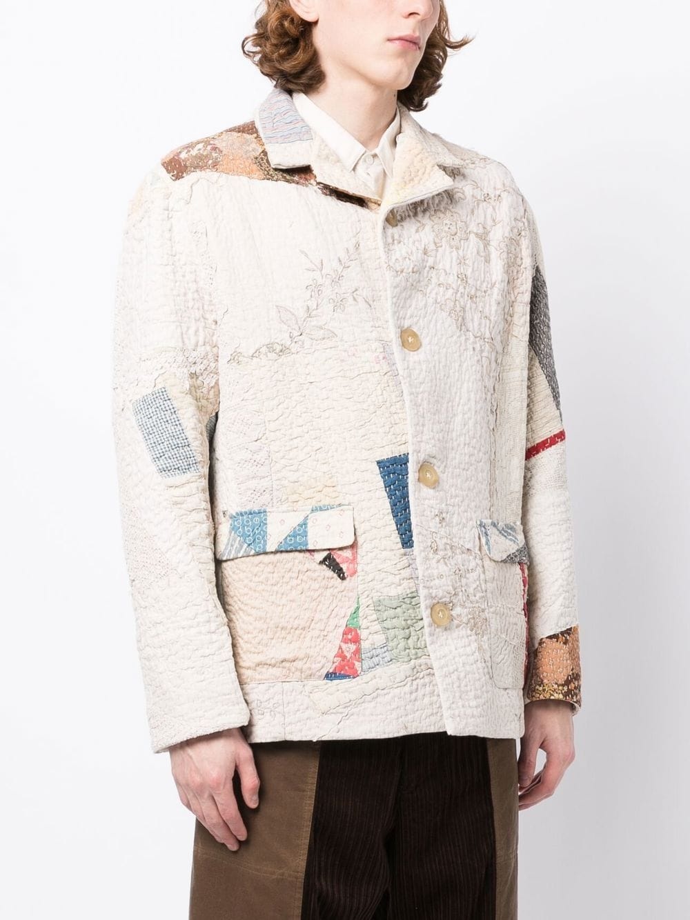 Noah patchwork-design jacket - 3