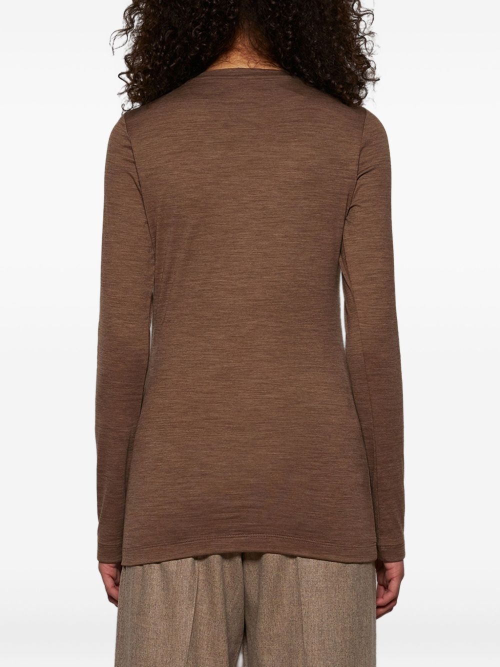 logo-embroidered T-shirt - 5
