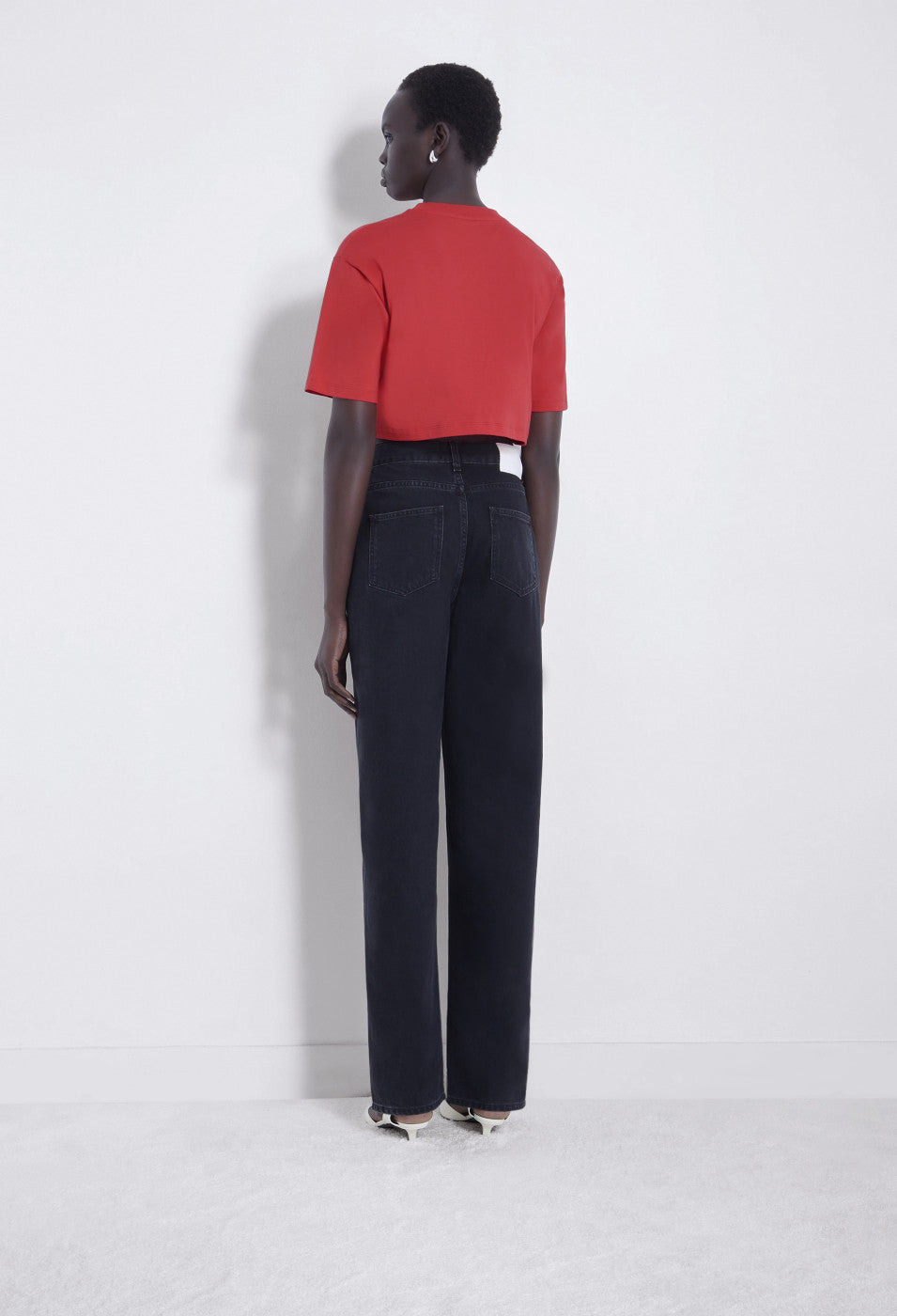 Gupo Cropped T-shirt Tomato - 5
