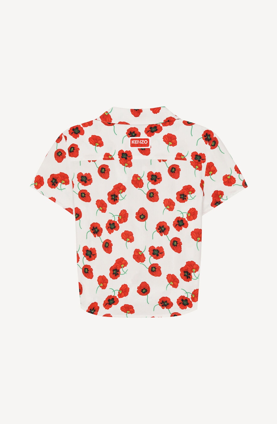 'KENZO Poppy' tie shirt - 2